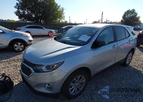 2020 Chevrolet Equinox Fwd Ls из США, поврежденный, VIN 3GNAXHEVXLS677581